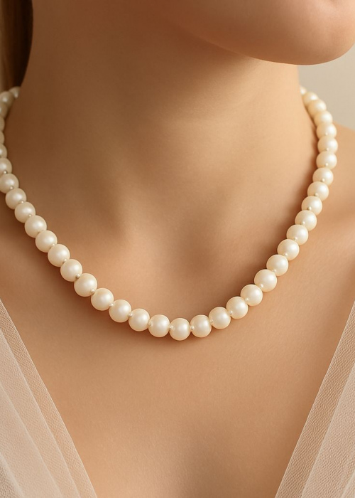 Ayzen Doğal İnci Kolye 45 cm